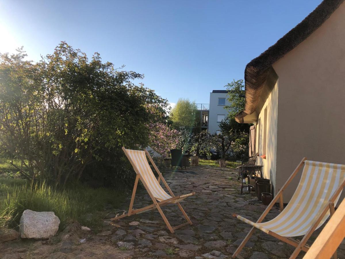 Oaza Pod Strzecha Klimatyczny Dom Z 3 Sypialniami Na Wylacznosc Z Kominkiem I Duzym Ogrodem Ustronie Morskie Buitenkant foto