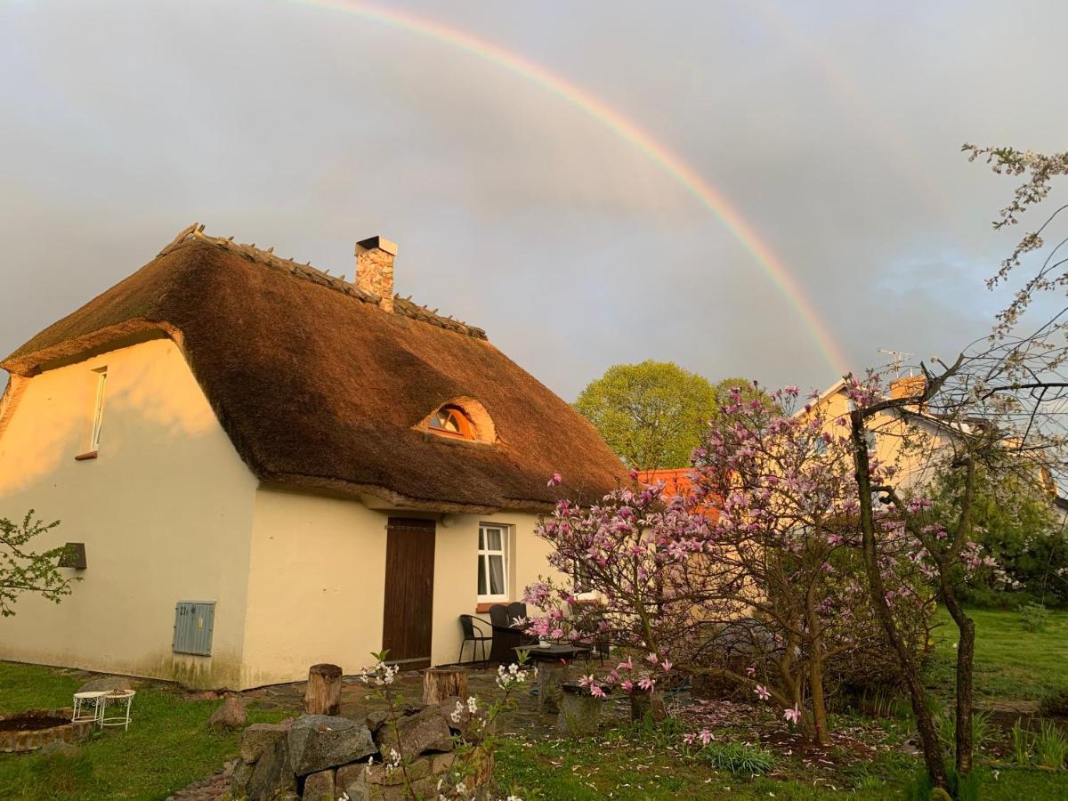 Oaza Pod Strzecha Klimatyczny Dom Z 3 Sypialniami Na Wylacznosc Z Kominkiem I Duzym Ogrodem Ustronie Morskie Buitenkant foto
