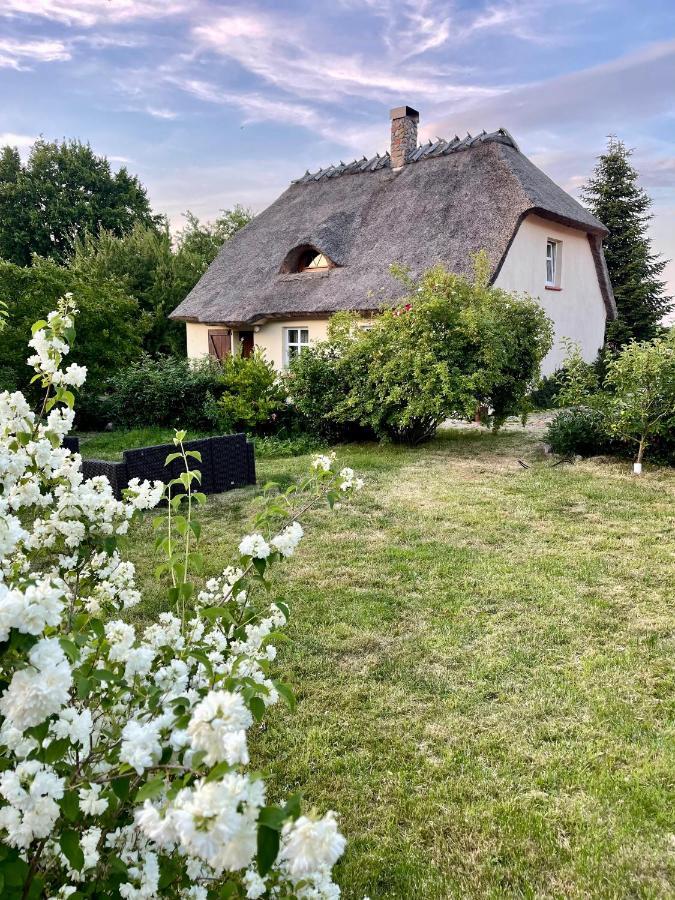Oaza Pod Strzecha Klimatyczny Dom Z 3 Sypialniami Na Wylacznosc Z Kominkiem I Duzym Ogrodem Ustronie Morskie Buitenkant foto