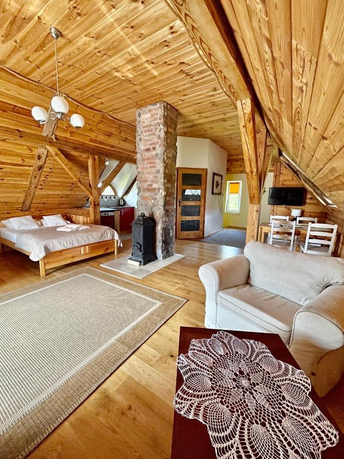 Oaza Pod Strzecha Klimatyczny Dom Z 3 Sypialniami Na Wylacznosc Z Kominkiem I Duzym Ogrodem Ustronie Morskie Buitenkant foto